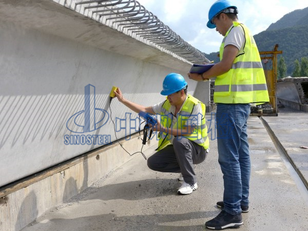 公路工程檢測現場