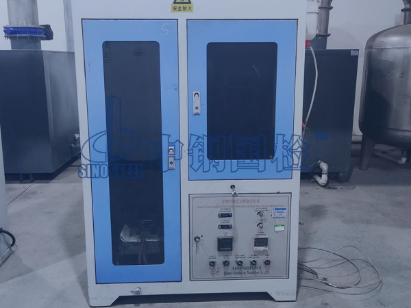 電線電纜阻燃實驗室，單根電纜垂直燃燒試驗機